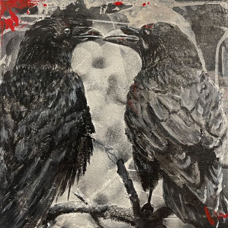 Contemporary Art, Bild malen, Kunstausstellung, Vernissage, Silvia Lehmann, Acryl malen, Auftragsmalen, Bild im Auftrag malen, expressiv, RAW, Rome Art Week
