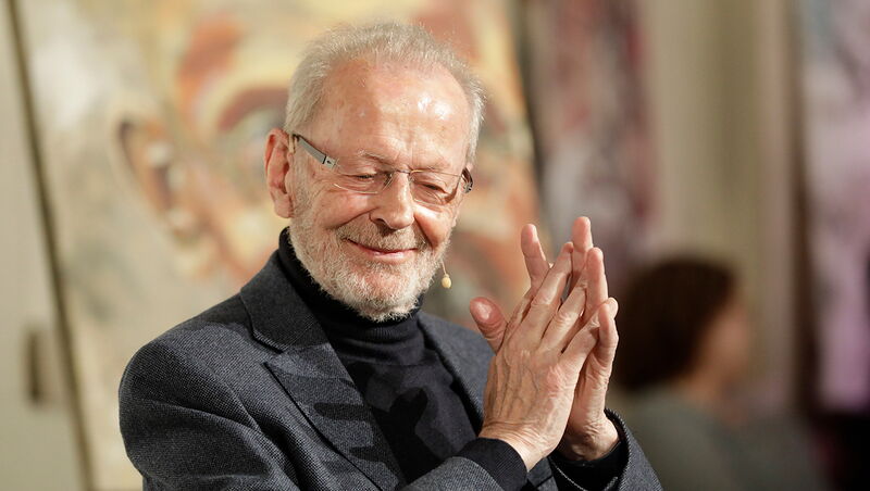 Kunstausstellung, Giesserei Oerlikon, Niklaus Brantschen, Zen-Meister, Silvia Lehmann, Kunst, Gelassenheit, Zürich, Bild malen lassen